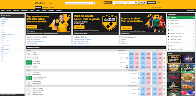 Casadeapostas.com login