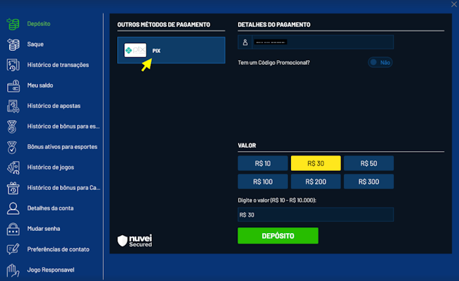 Esporte bet aposta